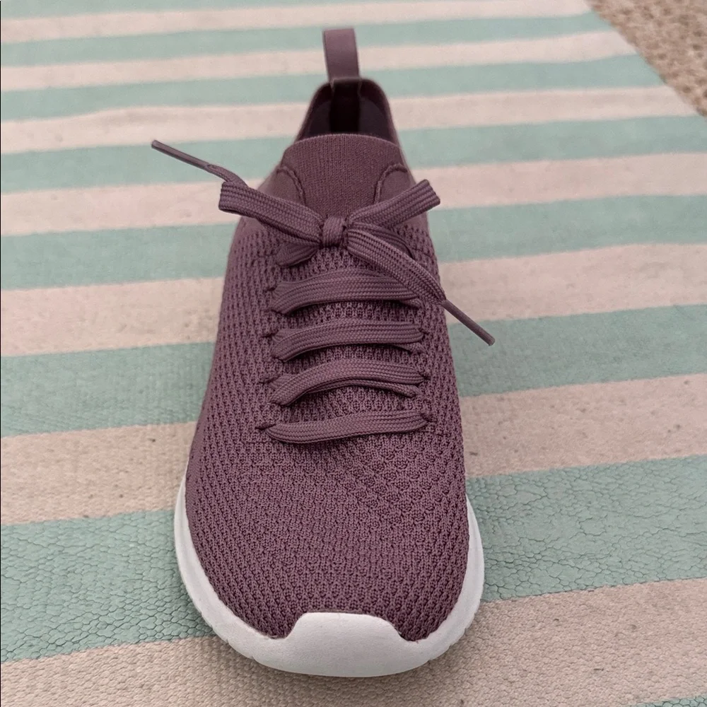 Skechers Women's Purple Ultra Flex Knit Statements - Picture 5 of 7